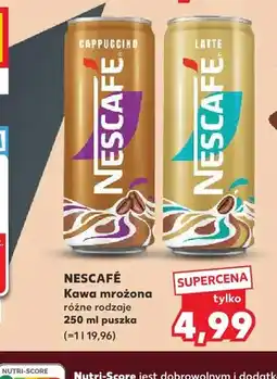 Kaufland Kawa mrożona Nescafé oferta