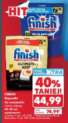 Kaufland Kapsułki do zmywarki Finish Quantum oferta