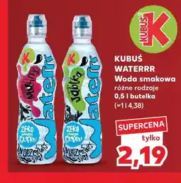 Kaufland Woda smakowa Kubuś Waterrr oferta