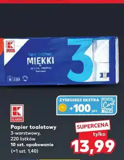 Kaufland Papier toaletowy K-Classic oferta