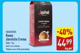 ALDI Kawa ziarnista Segafredo oferta