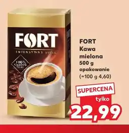 Kaufland Kawa mielona Fort oferta