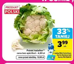 Carrefour Kalafior polski oferta