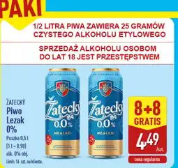 ALDI Piwo bezalkoholowe Zatecky oferta