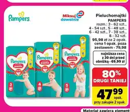 Carrefour Pieluchomajtki Pampers Pants rozmiar 3 oferta