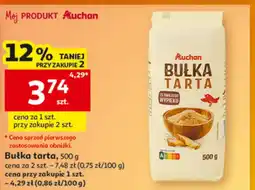 Auchan Bułka tarta oferta