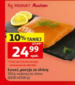 Auchan Łosoś wędzony Auchan oferta