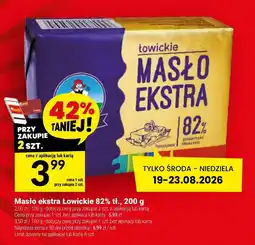 Twój Market Masło ekstra Łowickie oferta