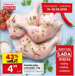 Twój Market Cwiartka tylna z kurczaka oferta