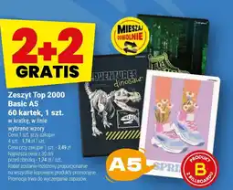 Twój Market Zeszyt Top 2000 Basic A5 oferta