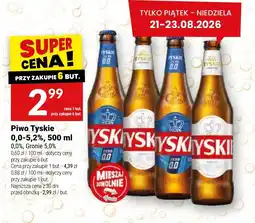 Twój Market Piwo Tyskie oferta