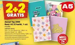 Twój Market Zeszyt Top 2000 Basic A5 oferta
