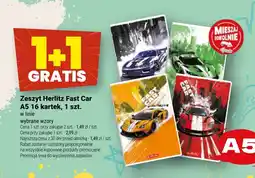 Twój Market Zeszyt Herlitz Fast Car oferta