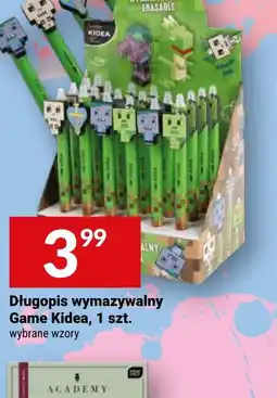 Twój Market Długopis wymazywalny Game Kidea oferta