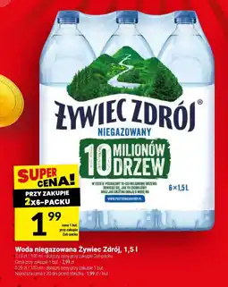 Twój Market Woda niegazowana Żywiciel Zdrój oferta