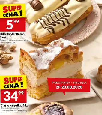 Twój Market Ekler Kinder Bueno oferta