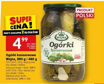 Twój Market Ogórki konserwowe Wojna oferta