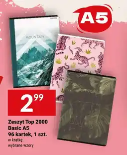 Twój Market Zeszyt Top 2000 Basic A5 oferta