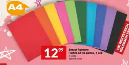 Twój Market Zeszyt Rainbow Herlitz oferta