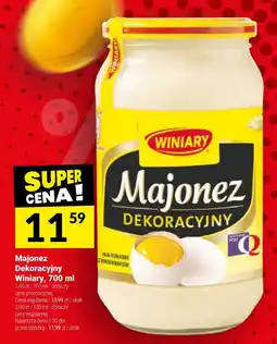 Twój Market Majonez Dekoracyjny Winiary oferta