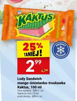 Twój Market Lody Sandwich Kaktus oferta