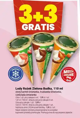 Twój Market Lody Rożek Zielona Budka oferta