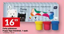 Twój Market Farby plakatowe Puppy Sign oferta