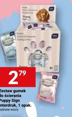 Twój Market Gumki do ściernia Puppy Sign oferta