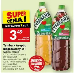 Twój Market Tymbark Aseptic niegazowany oferta