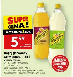 Twój Market Napój gazowany Schweppes oferta