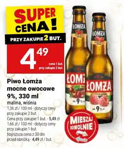 Twój Market Piwo Łomża mocne owocowe oferta