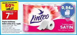 Twój Market Papier toaletowy Satin Linteo A'8 oferta