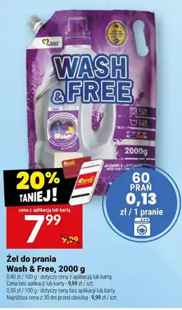 Twój Market Żel do prania Wash & Free oferta