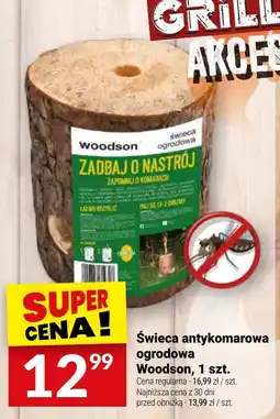 Twój Market Świeca antykomarowa ogrodowa Woodson oferta