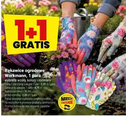 Twój Market Rękawice ogrodowe Workmann oferta