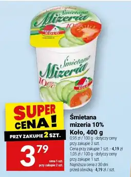 Twój Market Śmietana Mizeria 10% Koło oferta