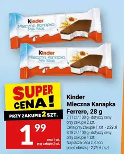Twój Market Kinder Mleczna Kanapka oferta