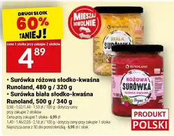 Twój Market Surówka różowa słodko-kwaśna Runoland oferta