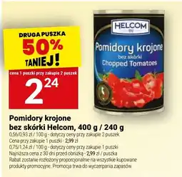 Twój Market Pomidory krojone bez skórki Helcom oferta