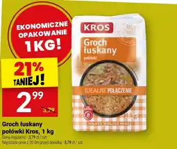 Twój Market Groch łuskany połówki Kros oferta