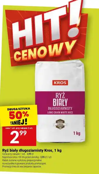 Ryż biały długoziarnisty Kros