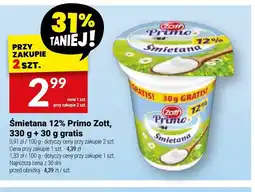 Twój Market Śmietana 12% Primo Zott oferta