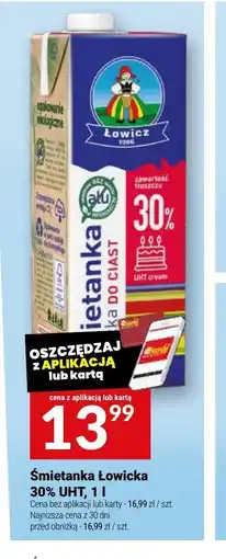 Twój Market Śmietanka Łowicka oferta