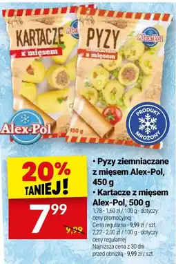 Twój Market Pyzy ziemniaczane z mięsem Alex-Pol oferta
