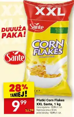 Twój Market Płatki Corn Flakes XXL Sante oferta