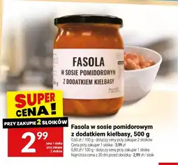 Twój Market Fasola w sosie pomidorowym z dodatkiem kiełbasy oferta