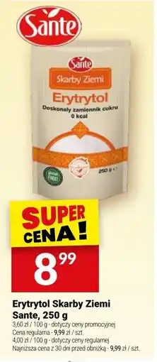 Twój Market Erytrytol Skarby Ziemi Sante oferta