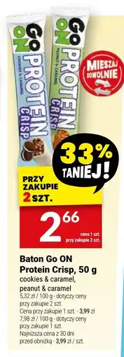 Twój Market Baton Go ON Protein Crisp oferta