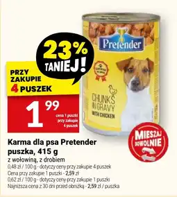 Twój Market Karma dla psa Pretender oferta