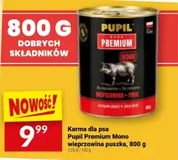Twój Market Karma dla psa Pupil Premium Mono wieprzowina oferta